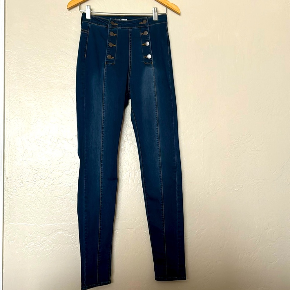 FashionNOVA High Waisted Skinny Jeans Size 9